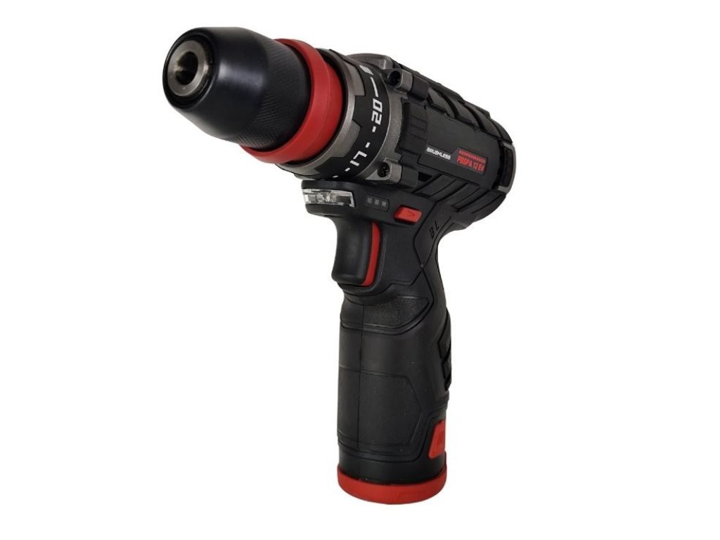 Štartovacia sada AKU vŕtačka a rázový uťahovač PBSPA 12 E4 + PDSSAP 12 B1 88 (4)